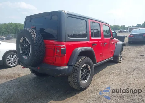 2018 Jeep Wrangler Unlimited Rubicon 4X4 from USA, damaged, VIN 1C4HJXFG7JW226371